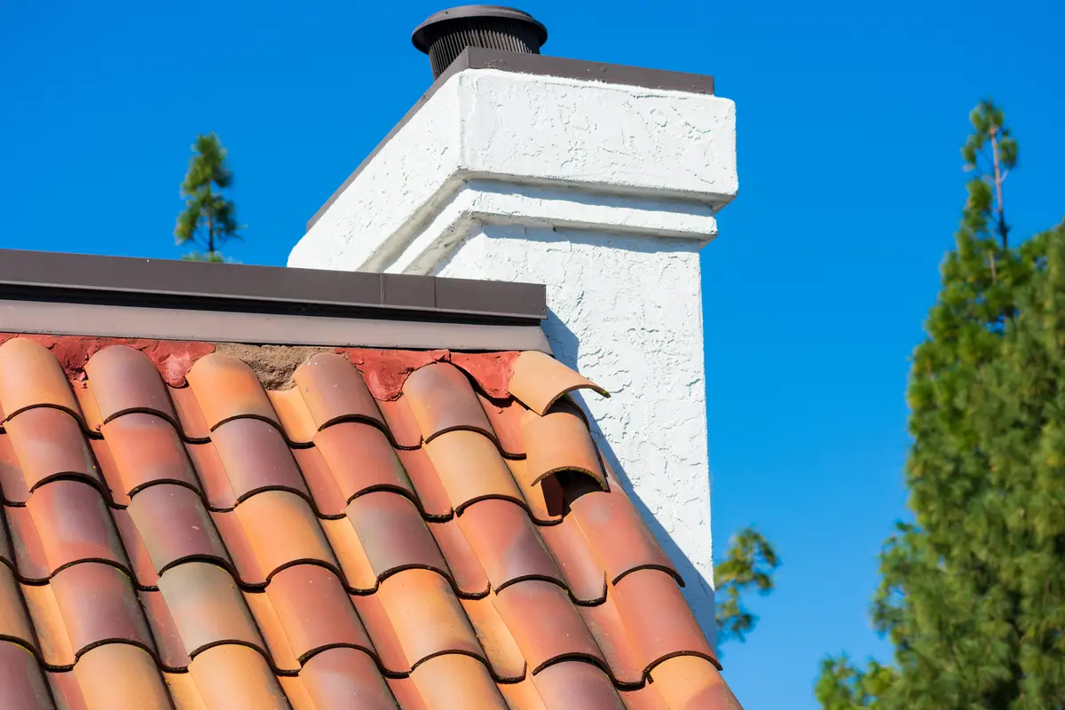 displaced roof tiles