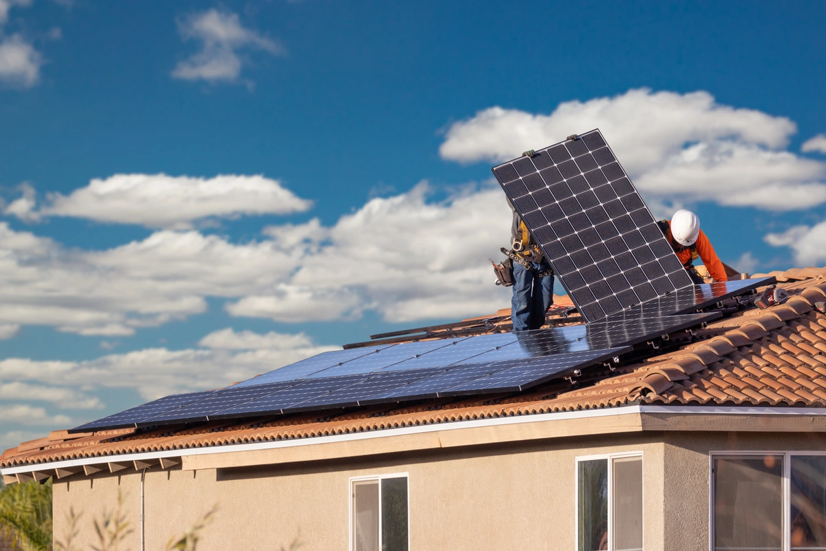 installing solar panels