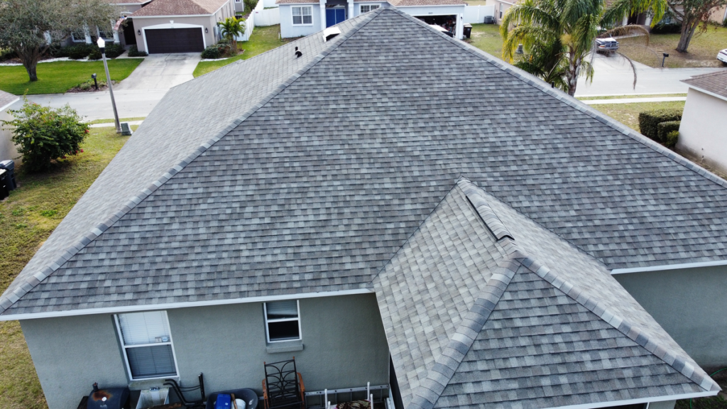 new installed shingle roof in wesley chapel, fl